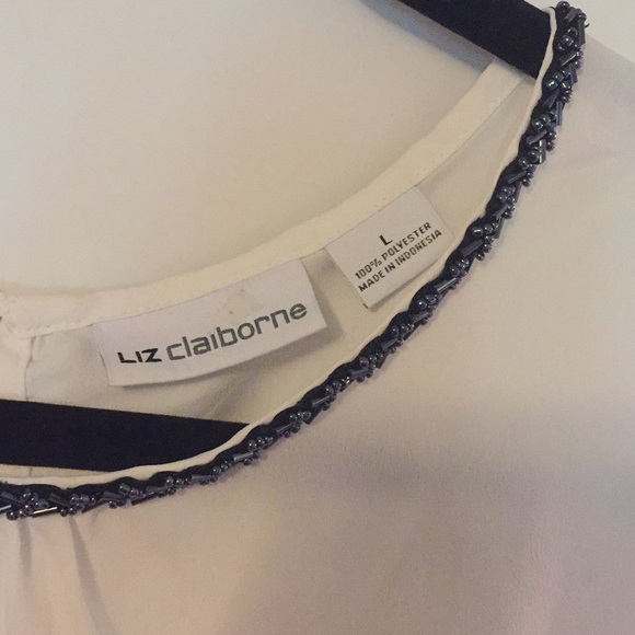 White beaded tank top - Picture 2 of 2